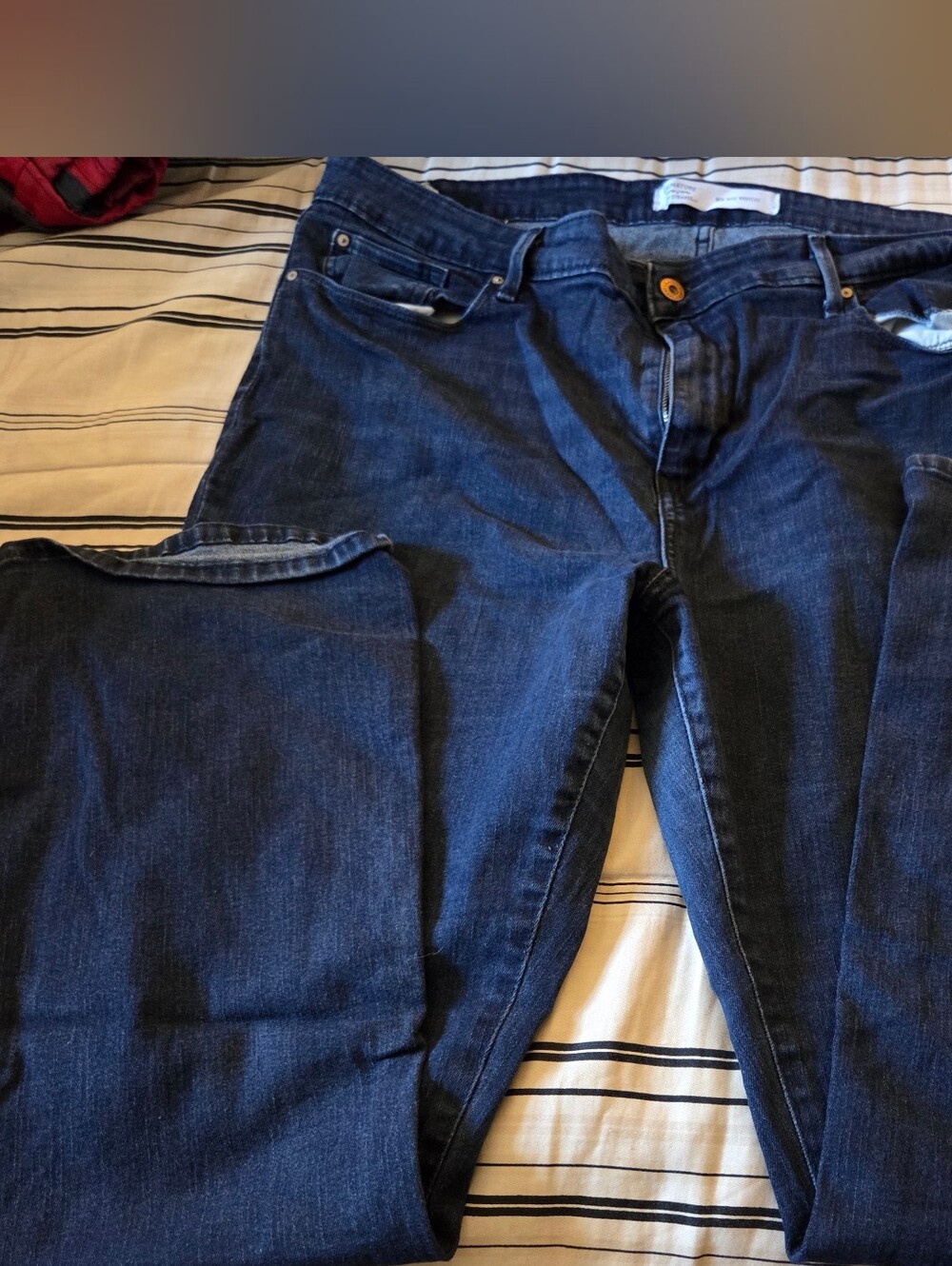 Signature by Levi Strauss Midrise Bootcut Women's Dark Blue Jeans